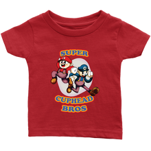 Load image into Gallery viewer, Cuphead And Mugman Super Cuphead Bross Infant Shirt