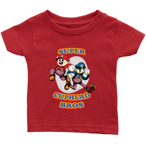 Cuphead And Mugman Super Cuphead Bross Infant Shirt