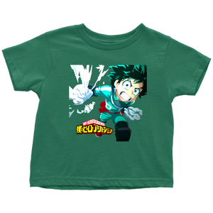 Midoriya Toddler T-Shirt My Hero Academia Anime Clothing