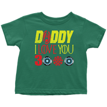 Load image into Gallery viewer, Daddy i love you 3000 Toddler T-Shirt Marvel avengers kids gift for new born mom