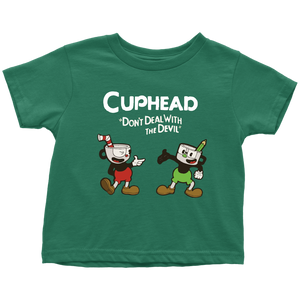 Cuphead Toddler Shirt Cuphead And Mugman Super Cuphead Bross T-Shirt