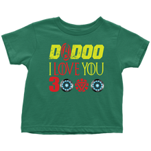 Load image into Gallery viewer, Dadoo i love you 3000 Daddy i love you 3000 Toddler T-Shirt Marvel avengers kids gift for new born mom