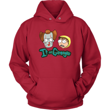 Load image into Gallery viewer, Rick and Morty Hoodie It and Georgie Parody