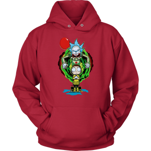 It Pennywise Rick and Morty Hoodie