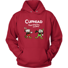 Load image into Gallery viewer, Cuphead Hoodie Cuphead And Mugman Super Cuphead Bross Hoodie