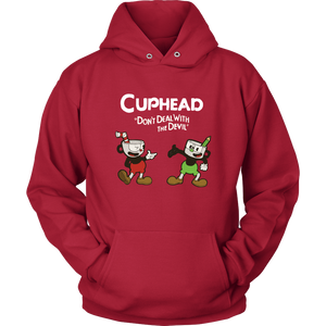 Cuphead Hoodie Cuphead And Mugman Super Cuphead Bross Hoodie