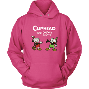 Cuphead Hoodie Cuphead And Mugman Super Cuphead Bross Hoodie