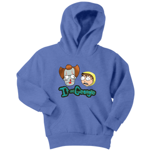 Rick and Morty Youth Hoodie It and Georgie Parody