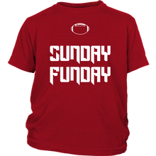 Load image into Gallery viewer, Sunday Funday District Youth Shirt