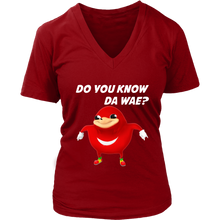 Load image into Gallery viewer, Uganda Knuckle Do You Know Da Wae Women T-Shirt