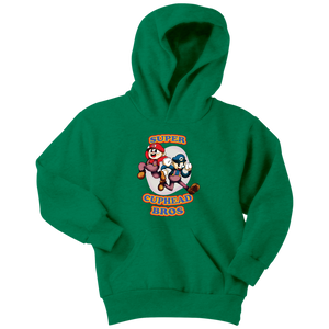 Cuphead And Mugman Super Cuphead Bross Youth Hoodie