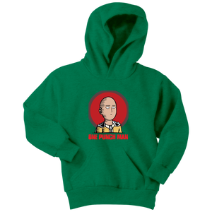 Saitama One Punch Man Youth Hoodie Anime Clothing