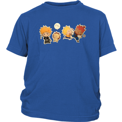 Bleach Anime Youth Shirt Otaku Naruto Uzumaki Anime Clothing