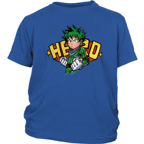 Anime T Shirt Boku no Hero My Hero Academia Youth Shirt