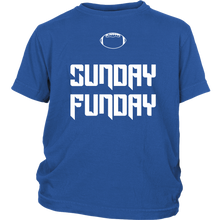 Load image into Gallery viewer, Sunday Funday District Youth Shirt