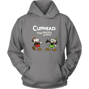 Cuphead Hoodie Cuphead And Mugman Super Cuphead Bross Hoodie