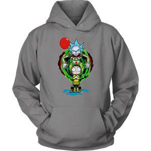 It Pennywise Rick and Morty Hoodie