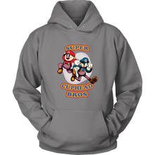 Load image into Gallery viewer, Cuphead And Mugman Super Cuphead Bross Hoodie