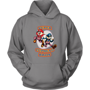 Cuphead And Mugman Super Cuphead Bross Hoodie