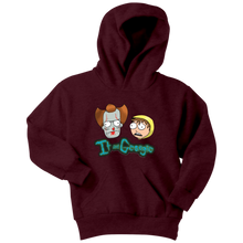 Load image into Gallery viewer, Rick and Morty Youth Hoodie It and Georgie Parody