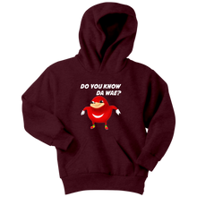 Load image into Gallery viewer, Uganda Knuckle Do You Know Da Wae Youth Hoodie