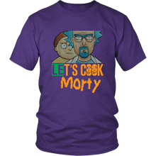 Load image into Gallery viewer, Let&#39;s Cook Morty Breaking Bad Shirt Rick and Morty Parody