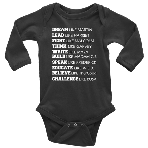 Black History Month Baby Bodysuit