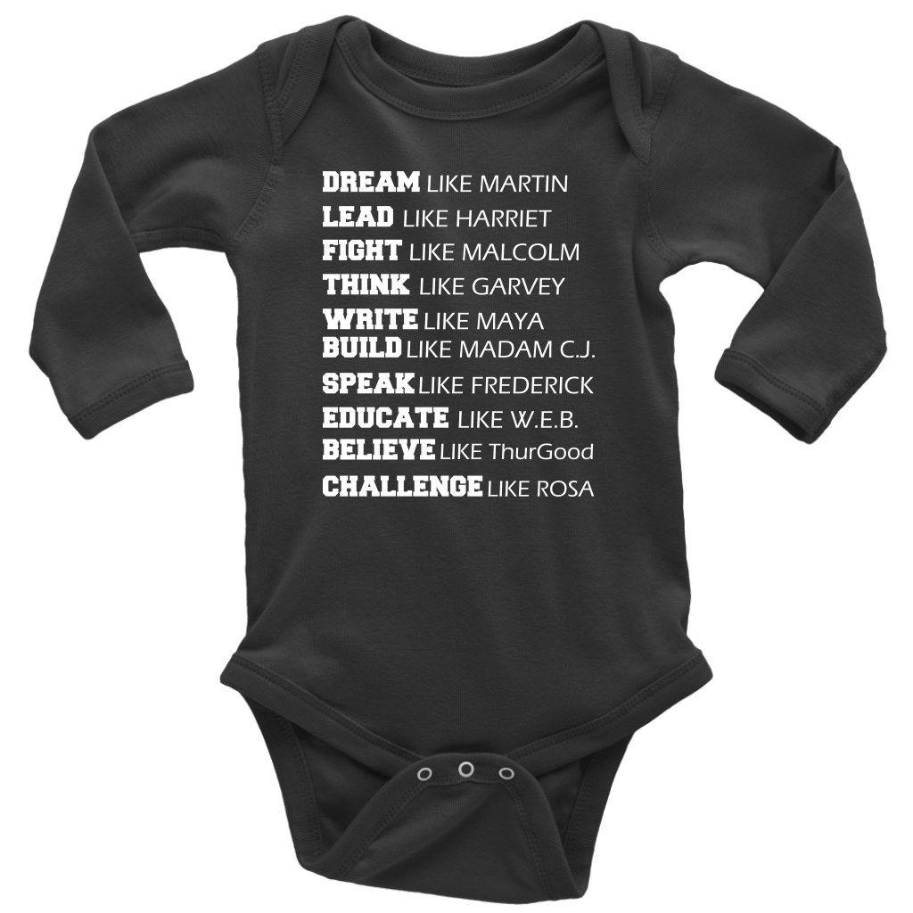 Black History Month Baby Bodysuit