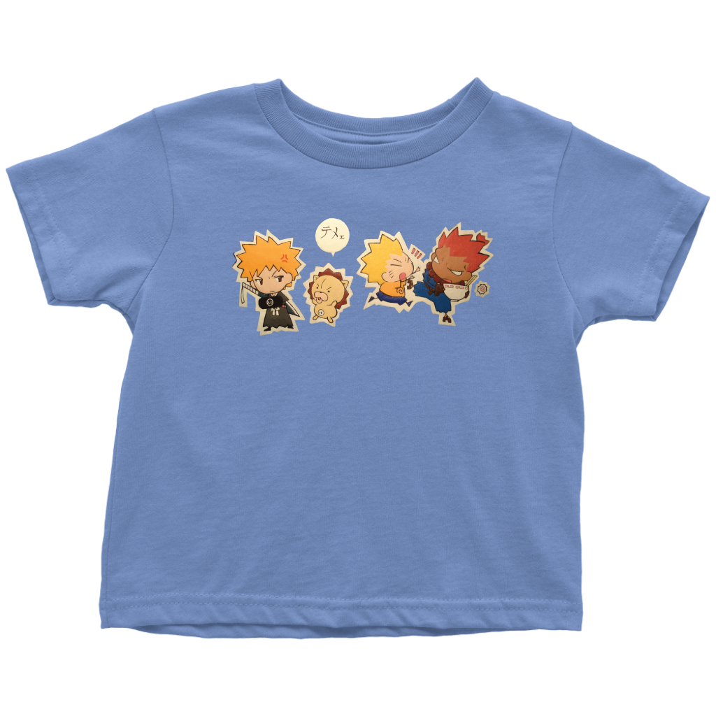 Bleach Anime Toddler T-Shirt Anime Clothing Naruto Uzumaki Shirt