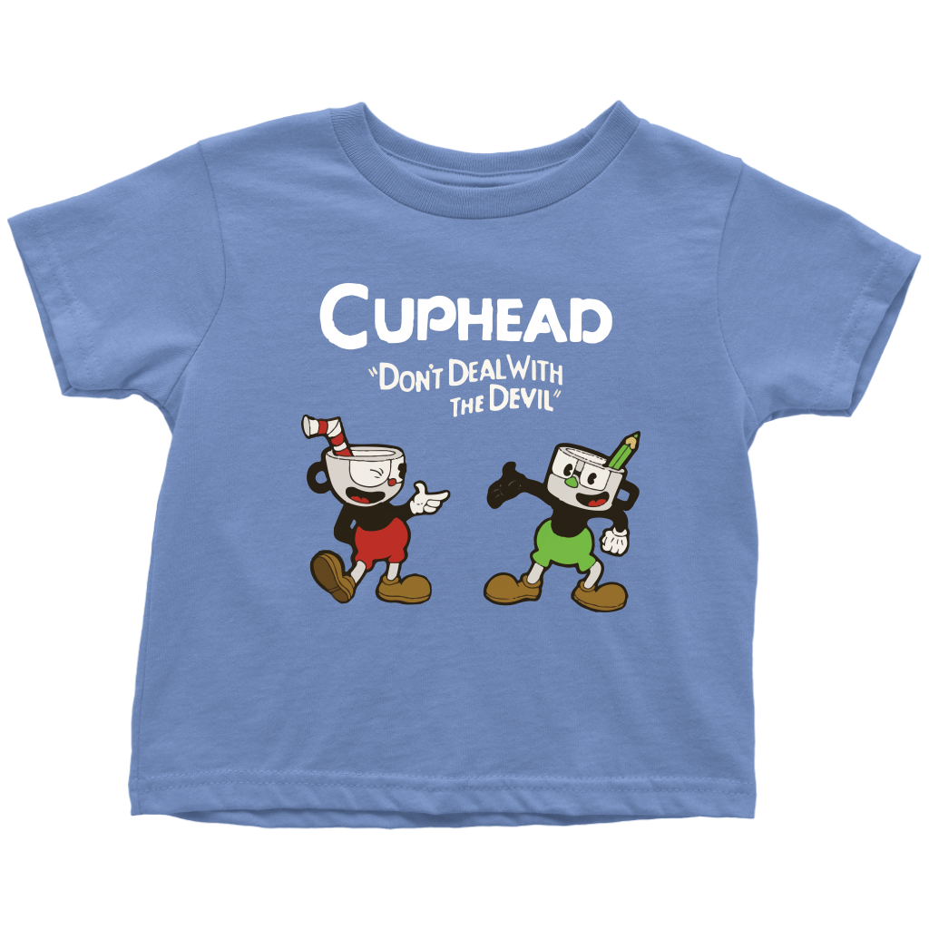 Cuphead Toddler Shirt Cuphead And Mugman Super Cuphead Bross T-Shirt