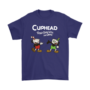 Cuphead And Mugman Super Cuphead Bross Gaming Shirt