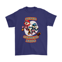 Load image into Gallery viewer, Super Mario Bros Cuphead Shirt Gaming Cuphead And Mugman