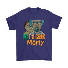 Load image into Gallery viewer, Let&#39;s Cook Morty Breaking Bad Shirt Rick and Morty Parody