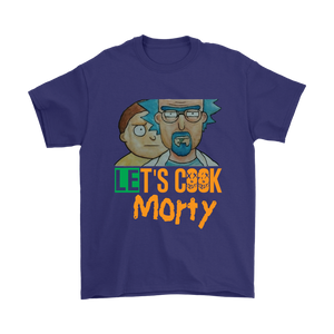 Let's Cook Morty Breaking Bad Shirt Rick and Morty Parody