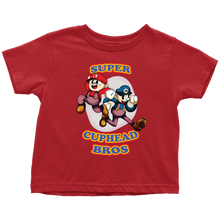 Load image into Gallery viewer, Cuphead And Mugman Super Cuphead Bross Toddler Shirt