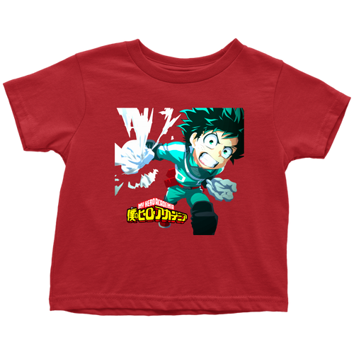 Midoriya Toddler T-Shirt My Hero Academia Anime Clothing