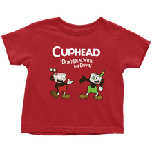 Load image into Gallery viewer, Cuphead Toddler Shirt Cuphead And Mugman Super Cuphead Bross T-Shirt