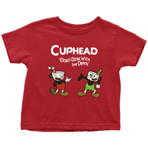 Cuphead Toddler Shirt Cuphead And Mugman Super Cuphead Bross T-Shirt